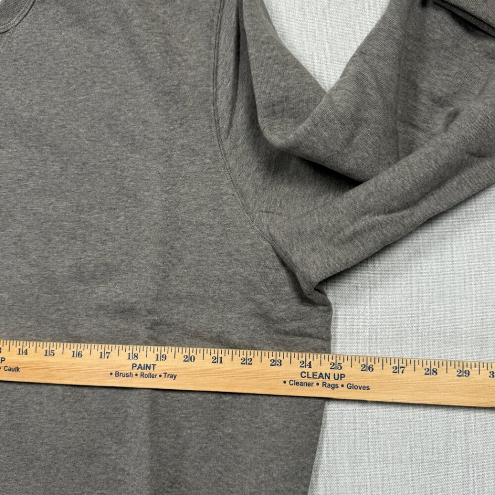 Todd Snyder Cotton Camel Fleece Sweatshirt Grey Heather Pullover Size XL NWT - Picture 5 of 11